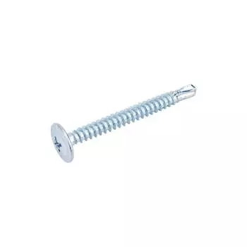 Оцинкованный усиленный саморез-сверло Daxmer пшс 4,2x41, 200 шт. 00-00453775