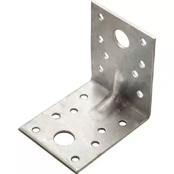 Оцинкованный усиленный уголок крепежный Невский Крепеж 105x105x90x2,0 мм 917217