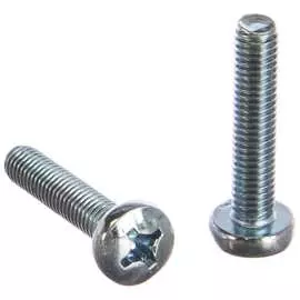 Оцинкованный винт с полукруглой головкой Tech-Krep М6х30 DIN7985 (9 шт.) 126581