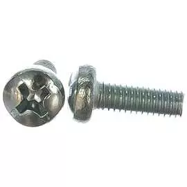 Оцинкованный винт с полукруглой головкой Tech-Krep М4х12 DIN7985 (16 шт.) 126567