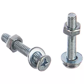 Оцинкованный винт с потайной головкой Tech-Krep M4х25 DIN965 (18 шт.) 114060