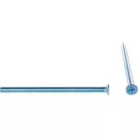 Оцинкованный винт с потайной головкой Tech-Krep М5х80 DIN965 (4 шт.) 103000