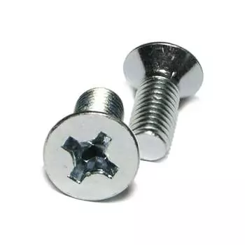 Оцинкованный винт Саморезик 3х12 DIN 965 1000 шт. DIN965-3х12-1000