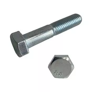 Оцинкованный высокопрочный болт 23 БОЛТА М10x45, DIN931, 10 шт. А02001004532028