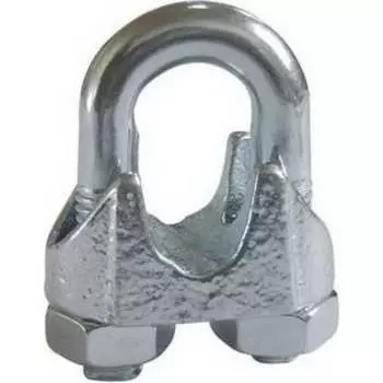 Оцинкованный зажим для стальных канатов vipкрепеж 17802 VIP