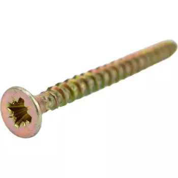 Оцинкованный желтый саморез КРЕП-КОМП POZY 3x30 150шт жд330мф