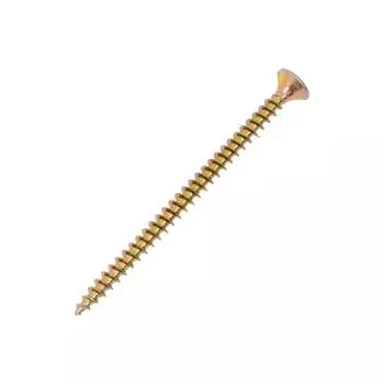 Оцинкованный желтый саморез КРЕП-КОМП POZY 4,5x70 20шт жд4570мф