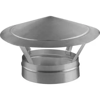 Оцинкованный зонт для воздуховодов ORE 4607122243122