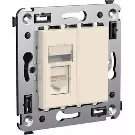 Одинарная компьютерная розетка DKC