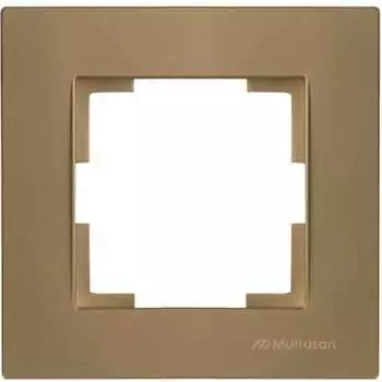 Одинарная рамка Mutlusan Rita 22208001180