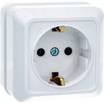 Одинарная розетка IN HOME BOLLETO 7028 4680005959792