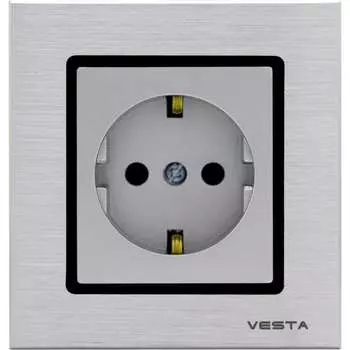 Одинарная розетка Vesta Electric