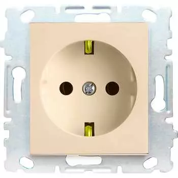 Одинарная розетка Vesta Electric Roma FRZ00010108MLK