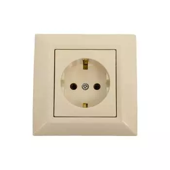 Одинарная розетка Vesta Electric Roma FRZ00010105MLK