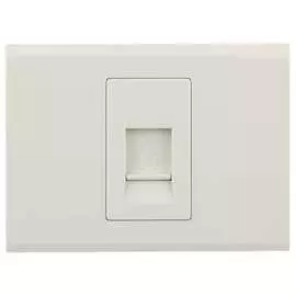 Одинарная телефонная розетка СВЕТОЗАР ЭФФЕКТ SV-54417-B