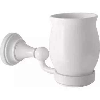 Одинарный фаянсовый держатель RavSlezak MKA0201B