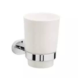 Одинарный керамический стакан raiber r50102