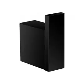 Одинарный крючок aquanet 5682mb черн.мат 00241901