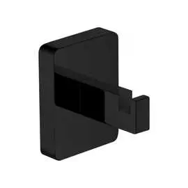 Одинарный крючок aquanet 6582mb черный матовый 00246596