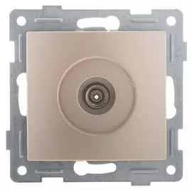 Одинарный механизм антенной розетки GUSI Electric Bravo С10А1-027