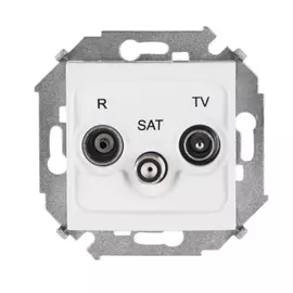 Одиночная розетка Simon 1591466-030