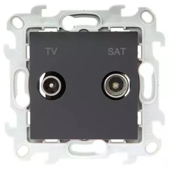 Одиночная розетка tv-sat Simon 2410487-038