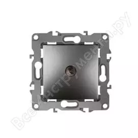 Одиночная tv розетка ЭРА 12310112 Б0019339