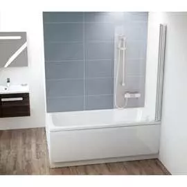 Одноэлементная перегородка-шторка на борт ванны Ravak CVS1-80 7QR40C00Z1