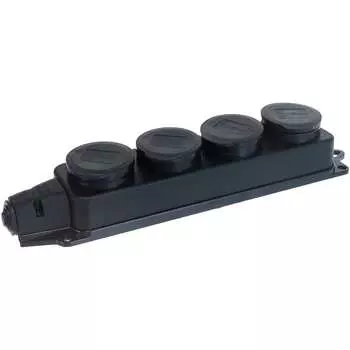 Четырехместная однофазная колодка UNIVersal 1029