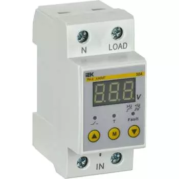 Однофазное реле напряжения IEK рн-д IVR21-1-50