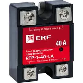 Однофазное твердотельное реле EKF RTP-40-LA PROxima rtp-1-40-la