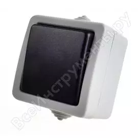 Одноклавишный однополюсный выключатель LK Studio 80001