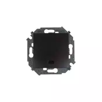 Одноклавишный кнопочный выключатель Simon 1591160-038