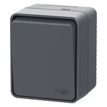 Одноклавишный кнопочный выключатель Systeme Electric Atlasdesign profi ATN544015