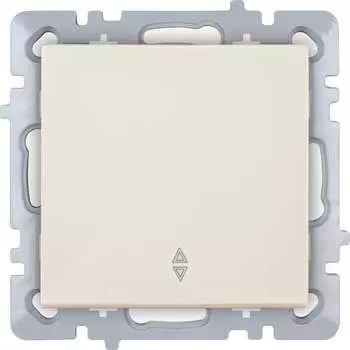 Одноклавишный механизм выключателя Nilson moda-advantage кремовый 20122407