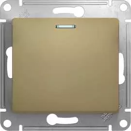 Одноклавишный механизм выключателя Systeme Electric Glossa GSL000413