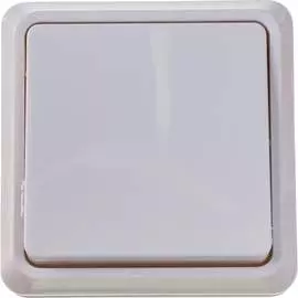 Одноклавишный наружный выключатель IEK ОКТАВА EVO10-K01-10-DC