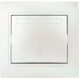 Одноклавишный переключатель Intro Plano 1-103-06 Б0053752