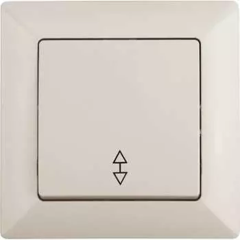 Одноклавишный переключатель Intro Solo 4-103-02 Б0053577