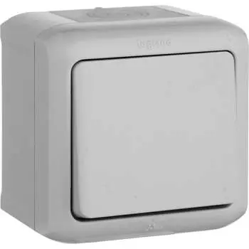 Одноклавишный переключатель Legrand Quteo Leg255229 782334