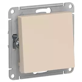 Одноклавишный переключатель Systeme Electric Бежевый сх.6, 10АХ ATN000261
