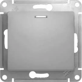 Одноклавишный переключатель Systeme Electric Glossa GSL000363