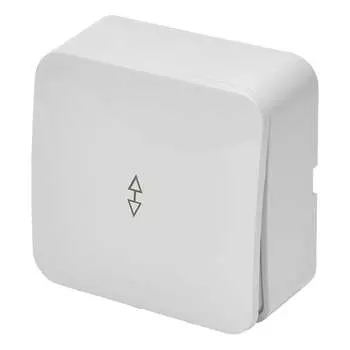 Одноклавишный переключатель STEKKER софия msw10-12-01 49386