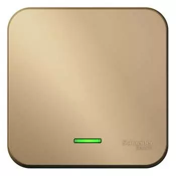 Одноклавишный переключатель Systeme Electric Blanca BLNVA106114