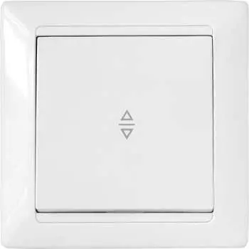 Одноклавишный перекрестный выключатель BYLECTRICA СТИЛЬ С6/2 10-825