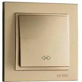 Одноклавишный перекрестный выключатель MONO ELECTRIC