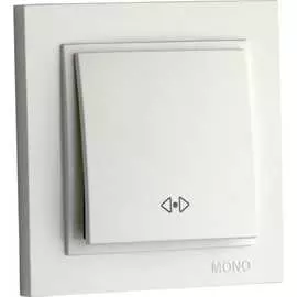 Одноклавишный перекрестный выключатель MONO ELECTRIC