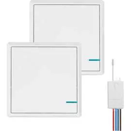 Одноклавишный проходной дистанционный выключатель GRITT Practic 11201