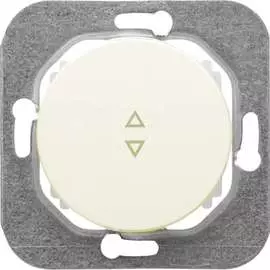 Одноклавишный проходной механизм выключателя BYLECTRICA ПРОВАНС С610-3361 бежевый