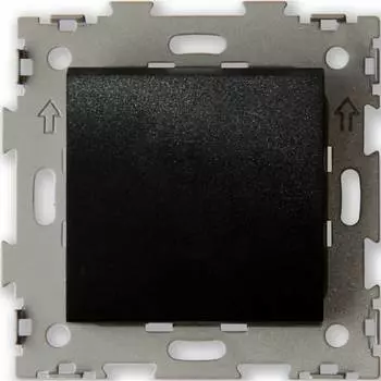 Одноклавишный проходной переключатель CGSS Эстетика GL-W101-PBCM